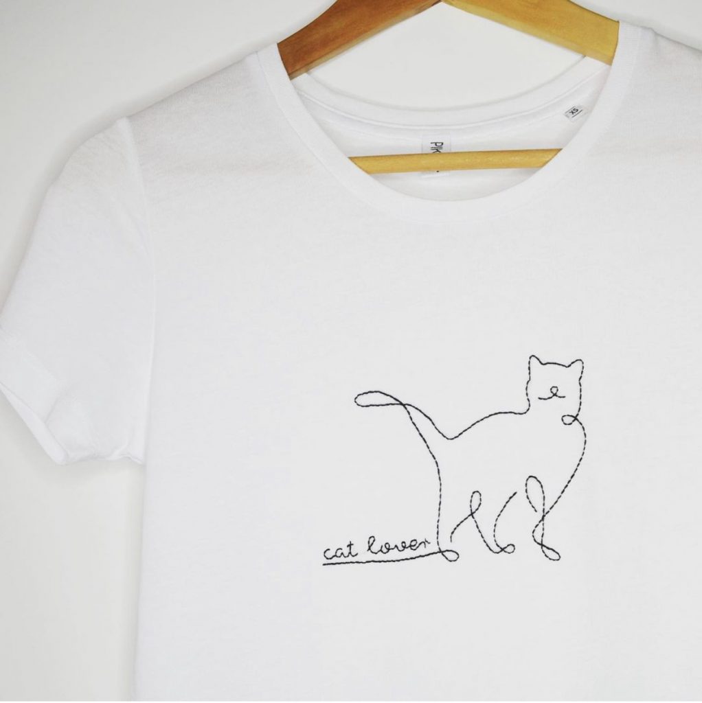 maglietta gatto